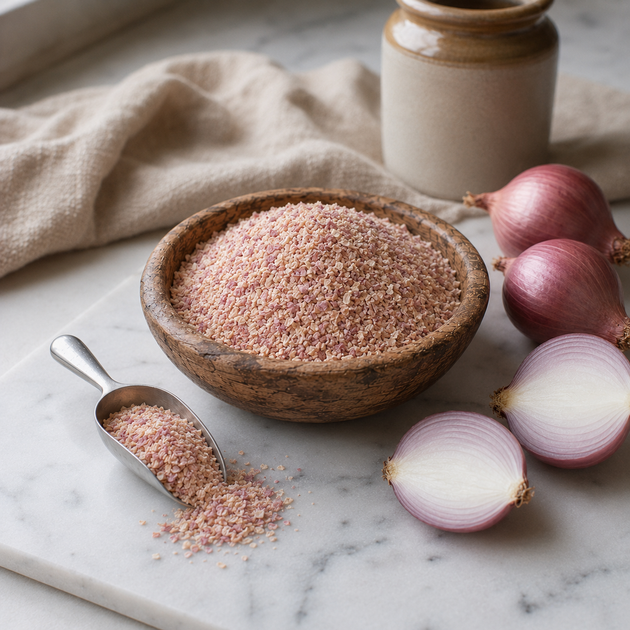 Dehydrated Pink Onion Minced